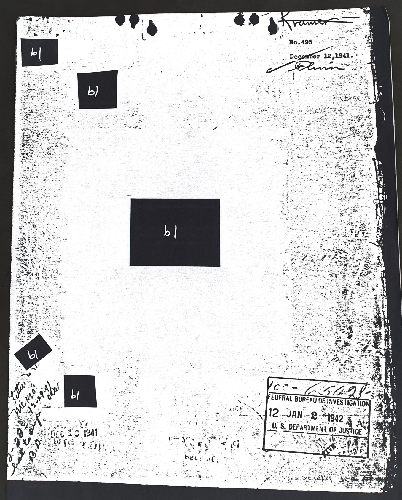 Karl Germer FBI files