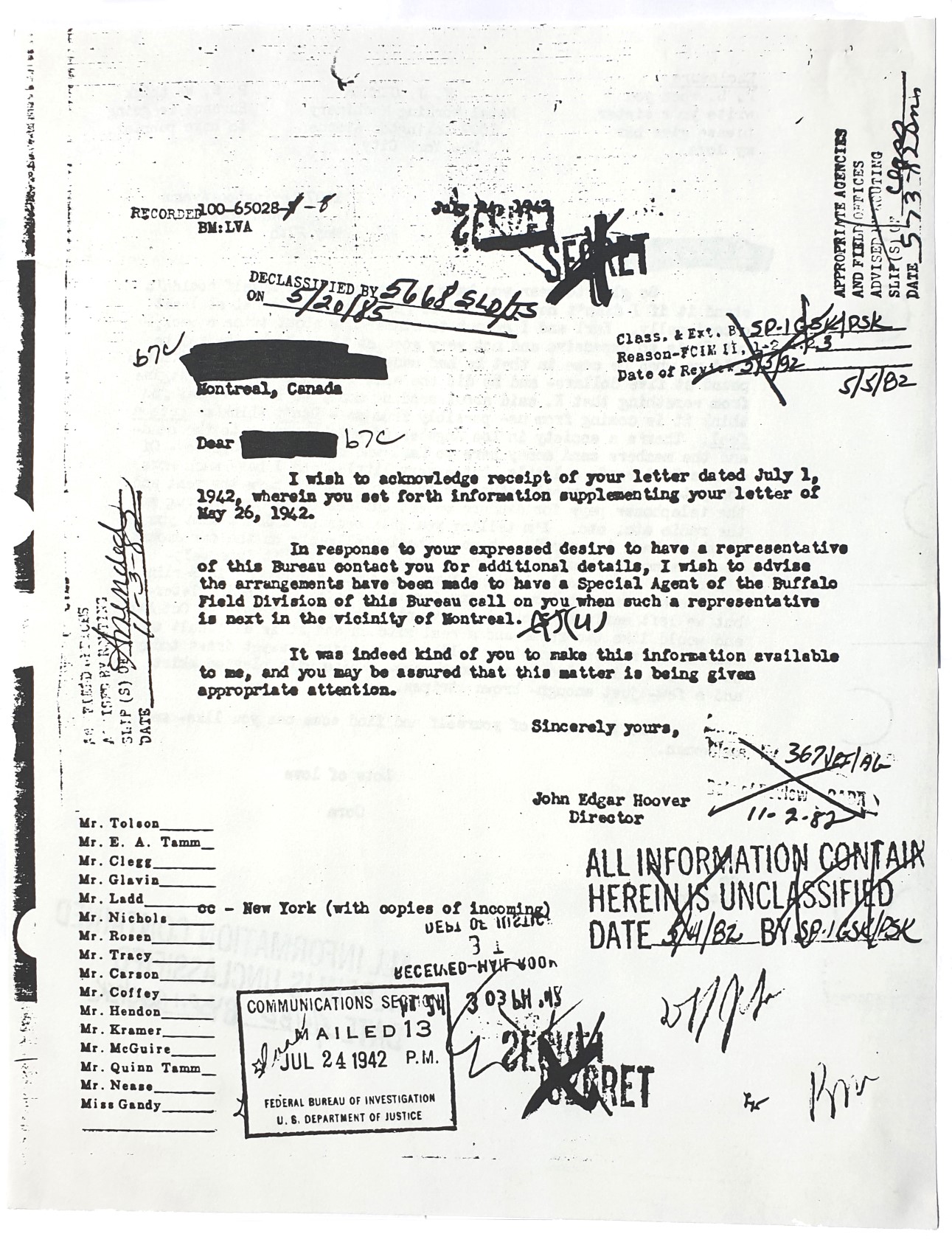 Karl Germer FBI files