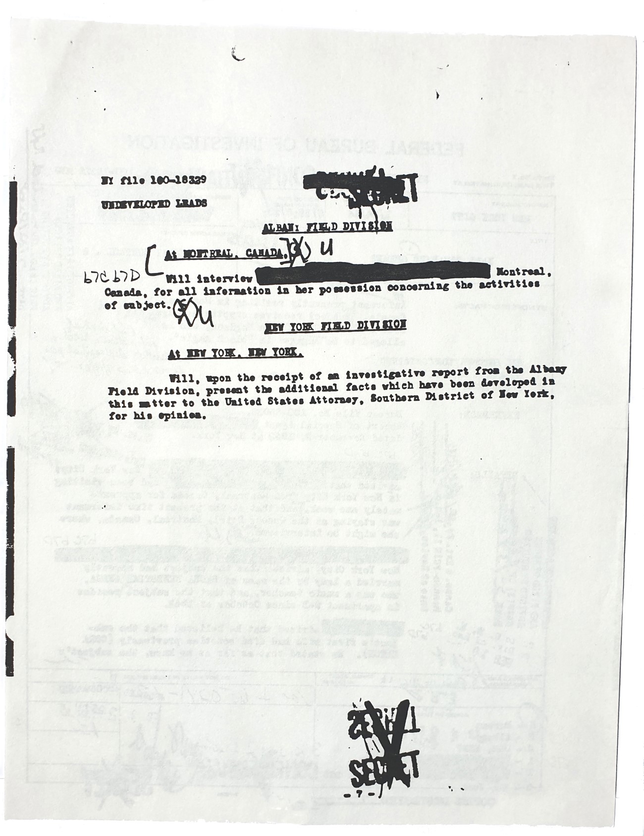 Karl Germer FBI files