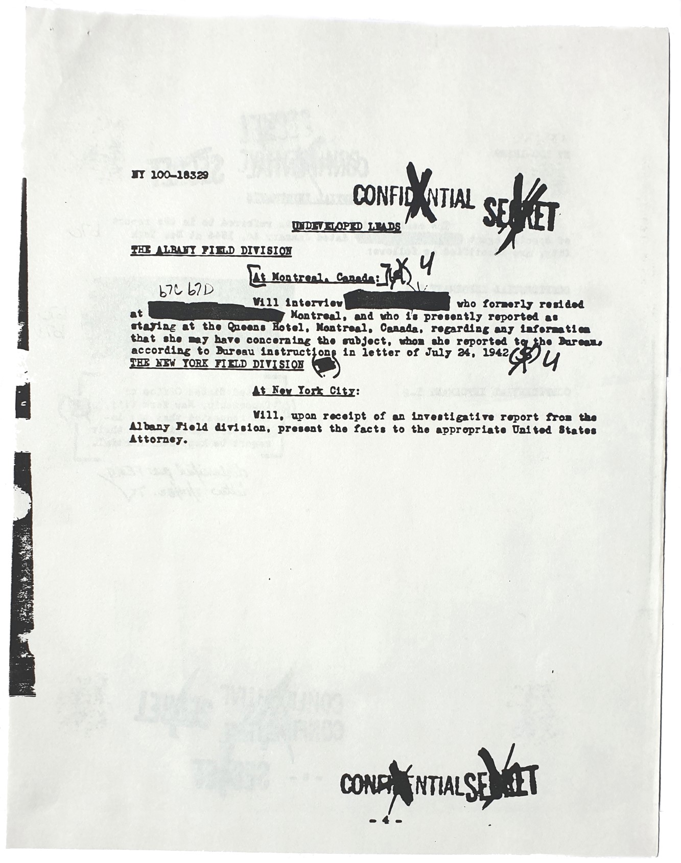 Karl Germer FBI files