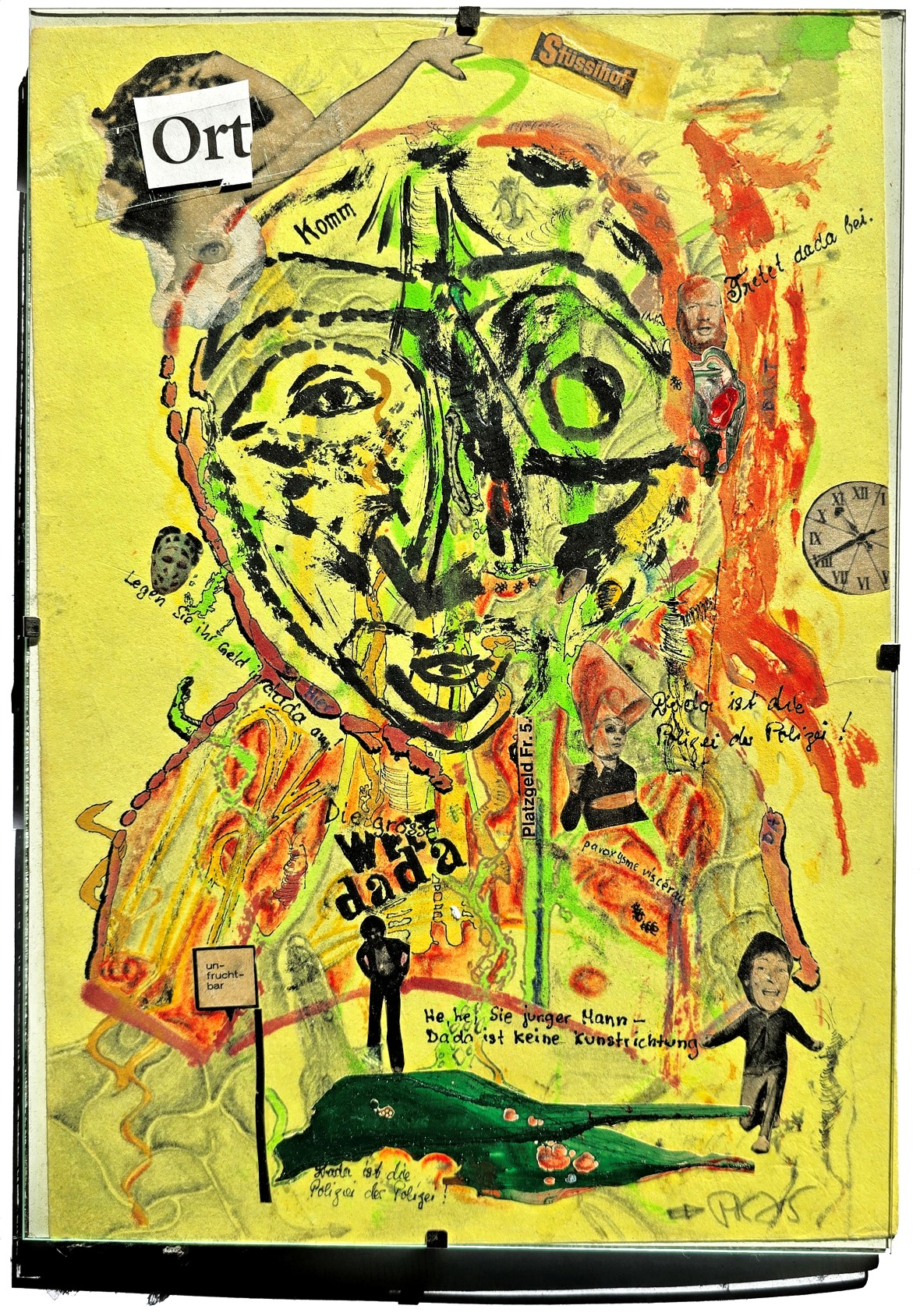 Peter-Robert Koenig, Hommage to Hannah Höch, 1975